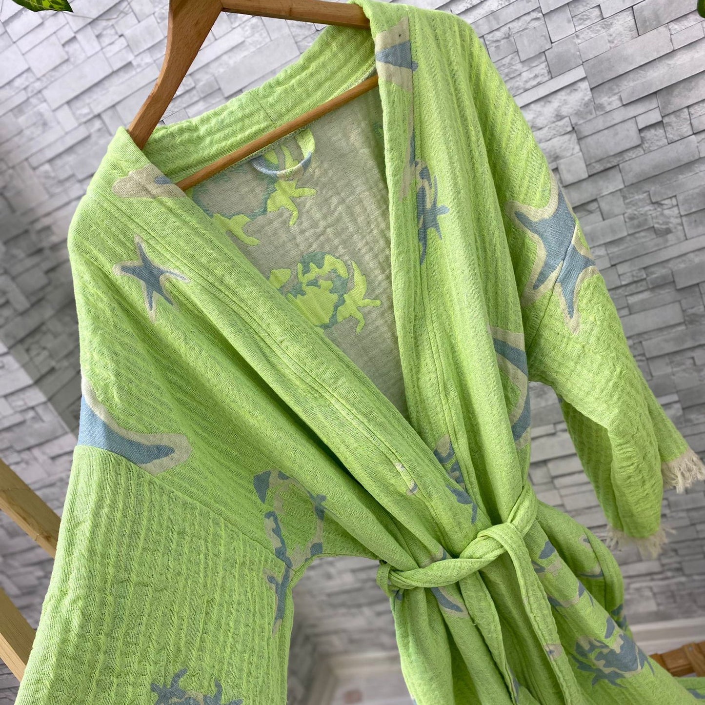 Turkish Towel Kimono Kaftan Bathrobe